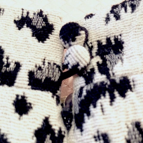 Ann Taylor LOFT Dress: Black and White Animal Print Lined Sheath SIZE 2 - Picture 8 of 10